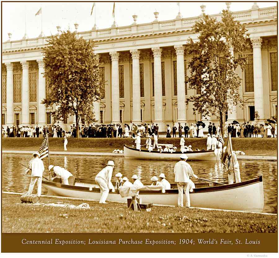 1904 Worlds Fair, Education Building, St. Louis, Missouri Photograph