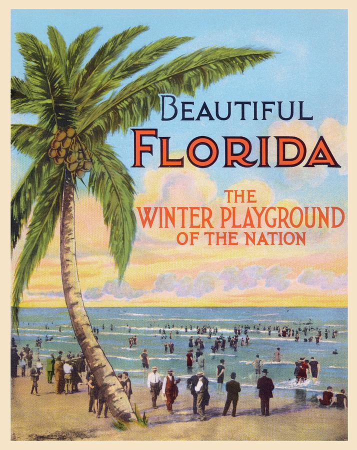 1925 Beautiful Florida Painting by Historic Image