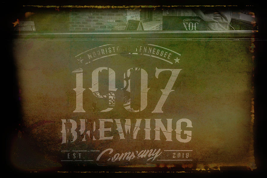 1907 Brewing Company Sign Photograph by Sharon Popek