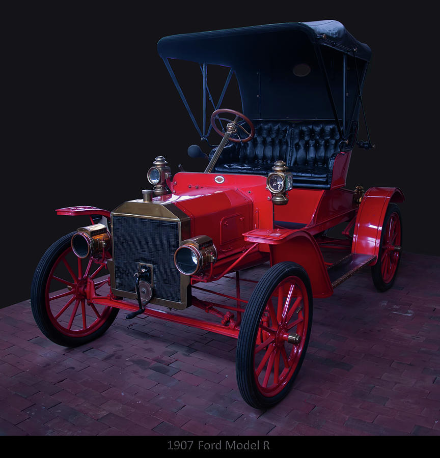 American Cars Photograph - 1907 Ford Model R by Flees Photos