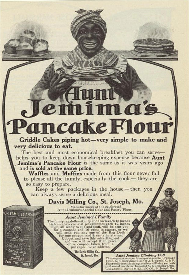 1910 Aunt Jemima Pancake Flour Ad Digital Art by Kim Kent