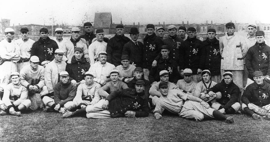 1910 New York Giants Photograph by Transcendental Graphics