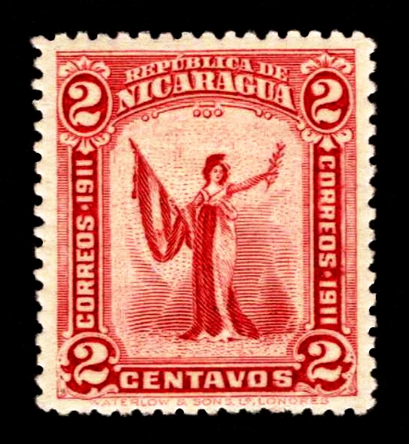 1912 Nicaragua No.325 Digital Art by Fred Larucci