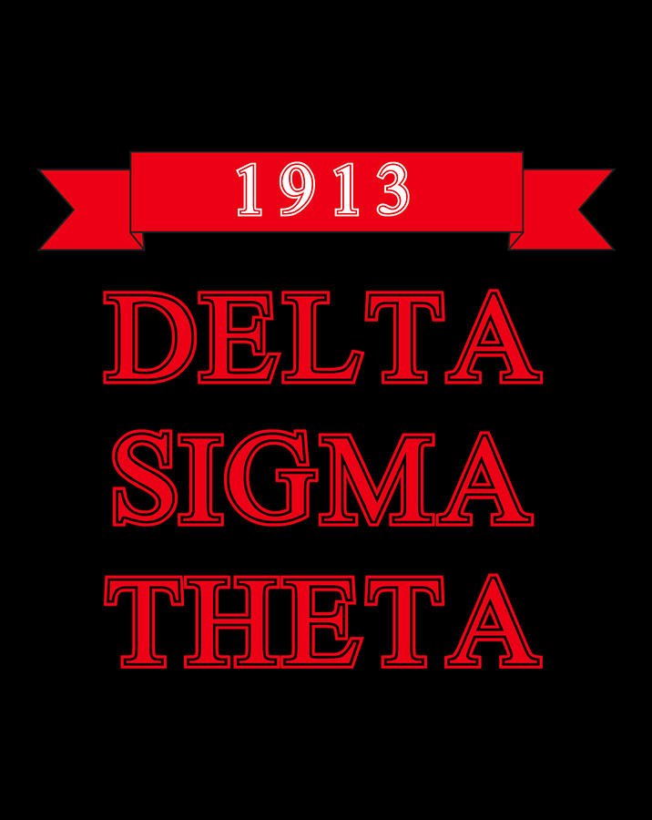 1913 Delta Sigma DST Theta Sorority Paraphernalia Digital Art by Nguyen ...