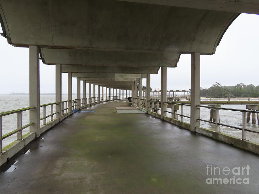 1913 Fishing Pier Jekyll Island Georgia Photograph By Deborah