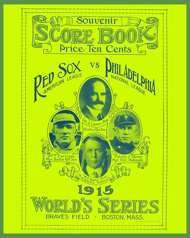 A Gallery of Boston Red Sox World Series Program Covers