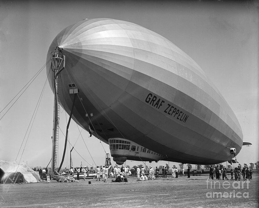 1920S 1930S Graf Zeppelin German Passenger... Photograph by Camerique