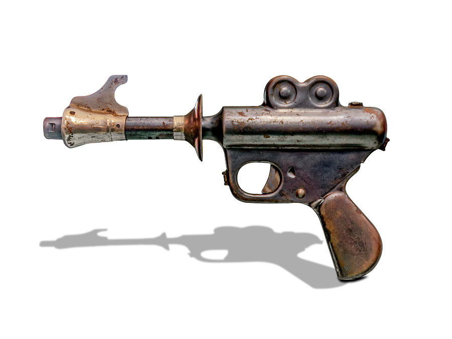 1920s Toy Ray Gun Photograph by Gary Warnimont