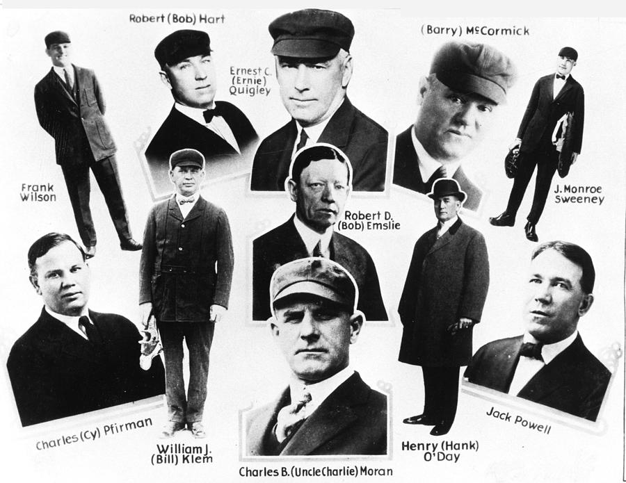 1920s Umpires Collage Photograph by Transcendental Graphics
