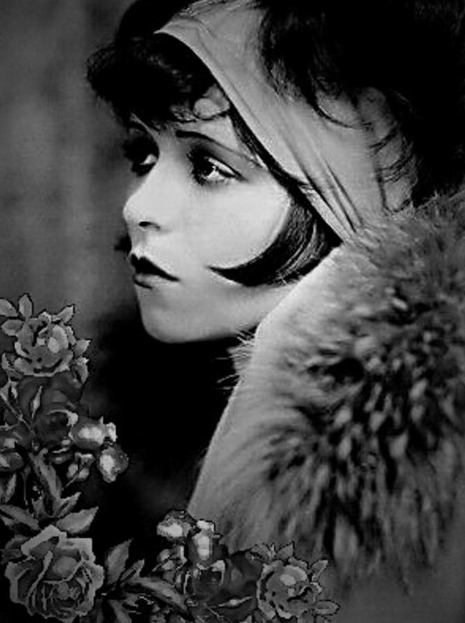 1920s Vintage Hipster Retro Antique Photo Print Dancer Clara Bow