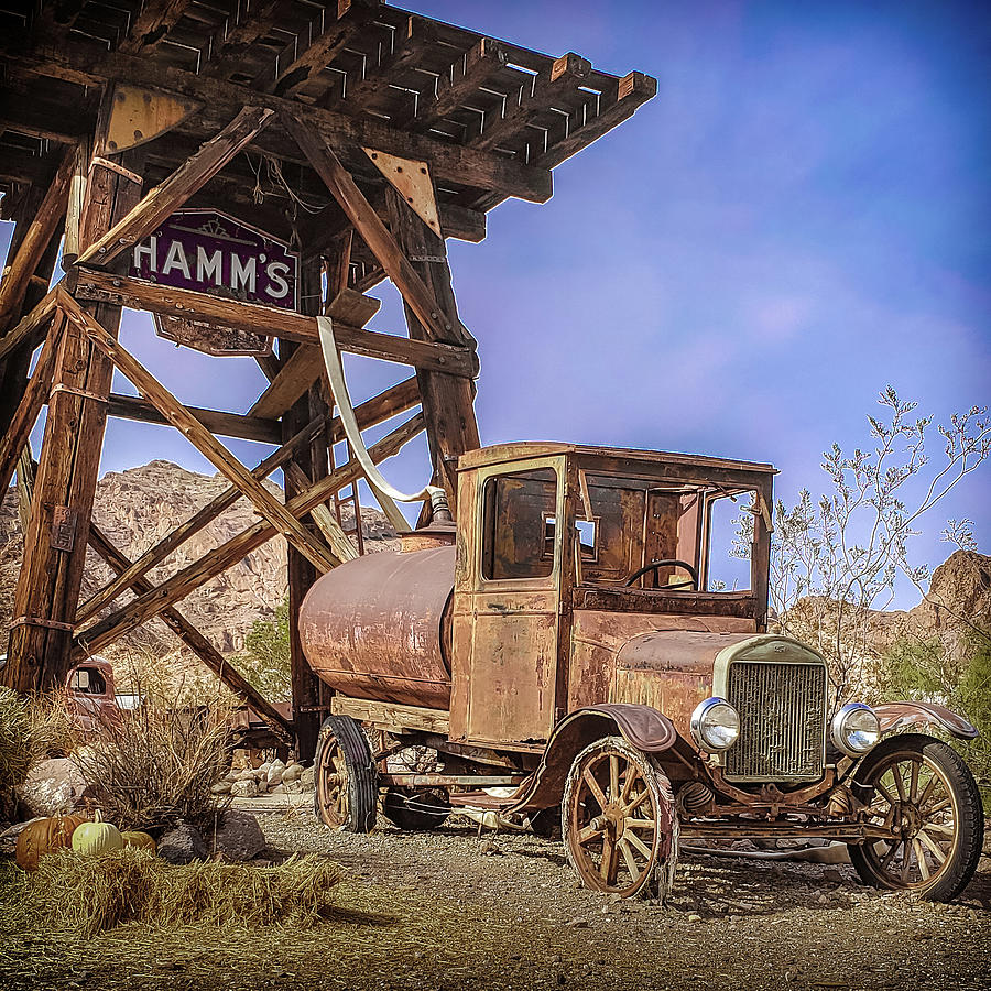 1920s water Truck Photograph by Darrell Foster