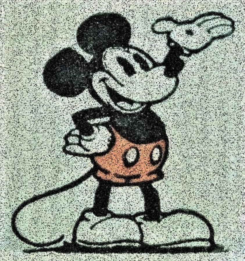 1923 Mickey Mouse Static Photograph by Rob Hans