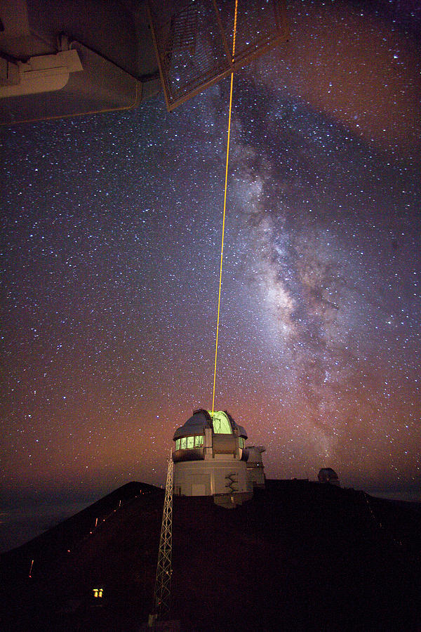 1925 Gemini North Laser Guide Star System Photograph By Kiguni Fine