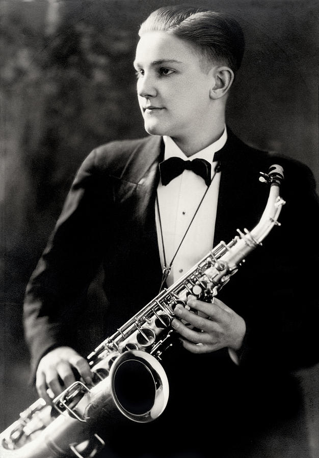 1925 Saxophone Musician Photograph by Historic Image