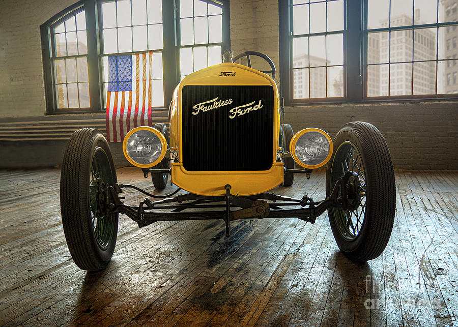 1926 Ford Model-t Racer Digital Art by Anthony Ellis