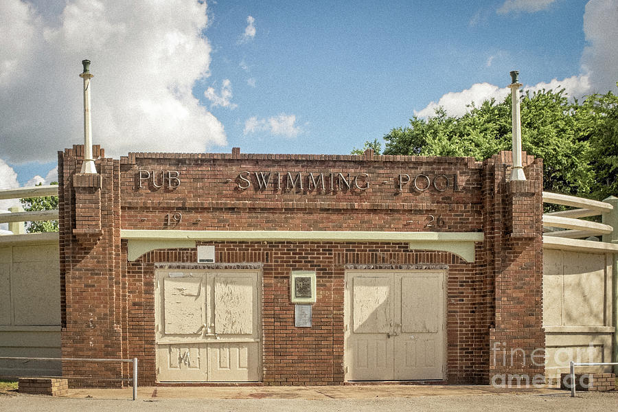 1926 Swimming Pool   Photograph by Imagery by Charly