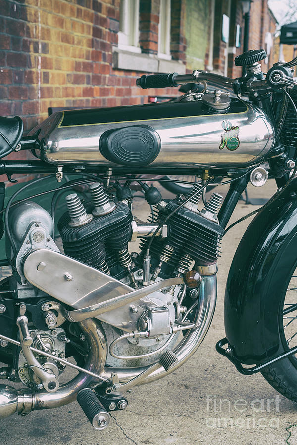 1927 Matchless 990cc M3S Motorcycle Photograph by Tim Gainey