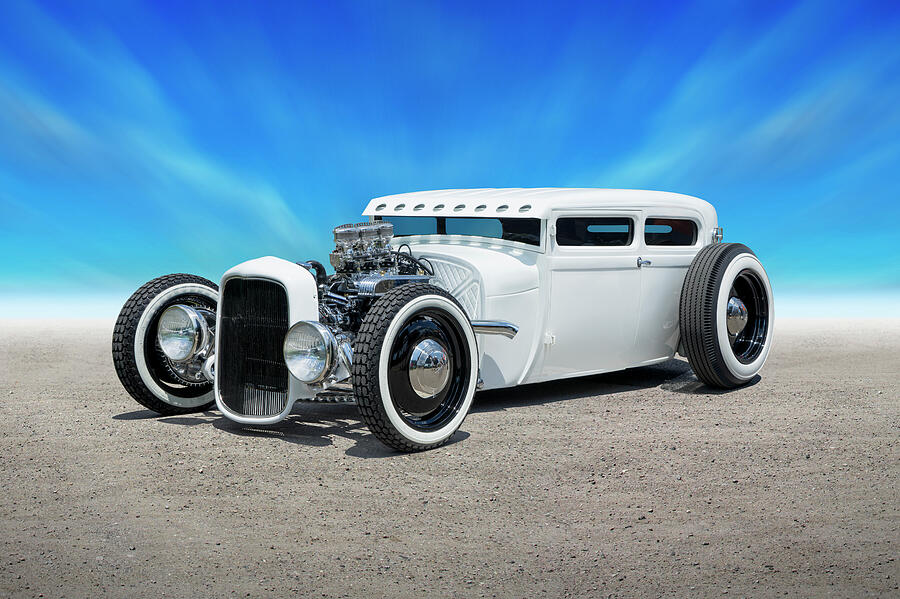 1928 Ford Low Street Rod Photograph by Mike McGlothlen