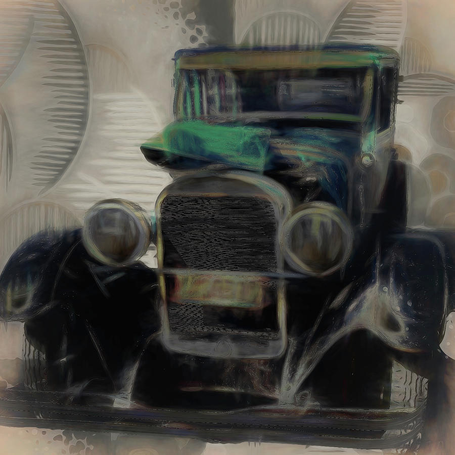 1928 Ford Model A 22x Photograph by Cathy Anderson