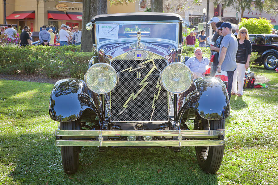 1928 isotta fraschini landaulet type 8a SS X100 Photograph by Rich Franco