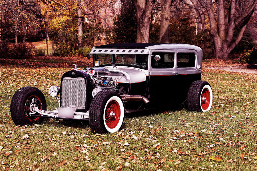 1928 Model A Ford Rat Rod Photograph by Performance Image Fine Art