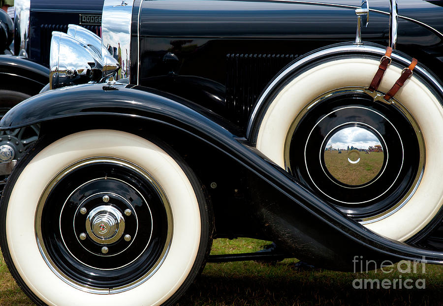 1929 Cadillac Abstract Photograph by Tim Gainey