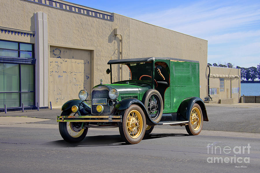 1929 Ford Panel Delivery Truck Photograph by Dave Koontz
