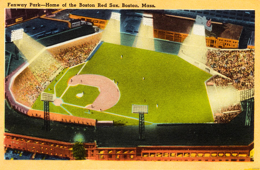 1930 Fenway Park Mixed Media by Row One Brand