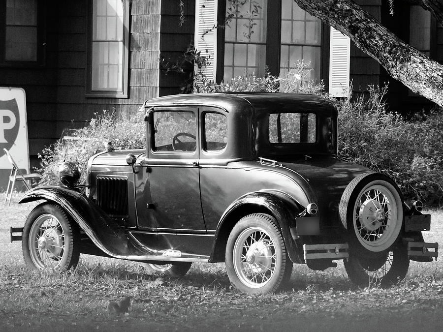 1930 Ford Model A  Antique Auto  Photograph by Christopher Mercer