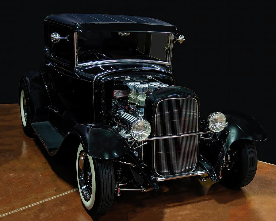 Ford Photograph - 1930 Ford Model A Coupe Hot Rod by Flees Photos