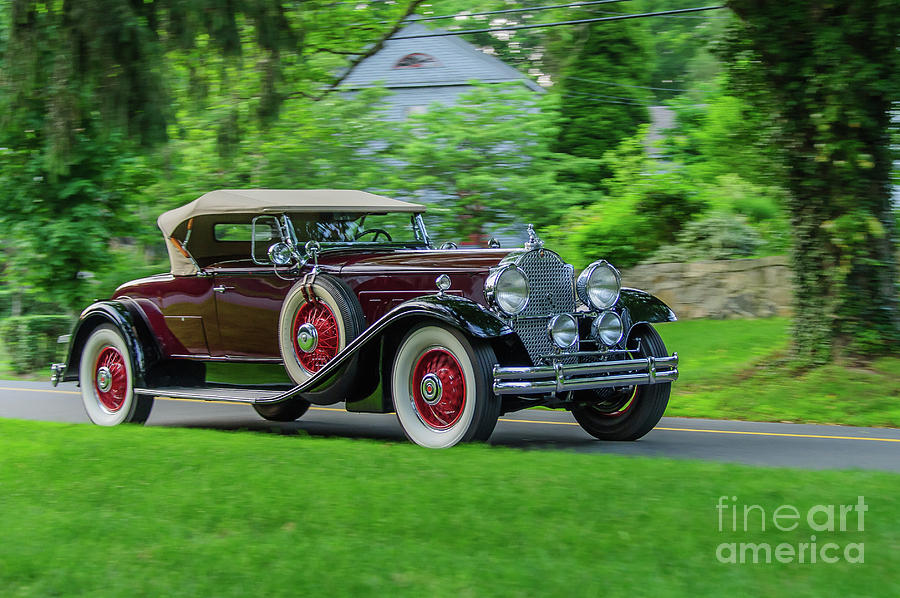 1930 Packard Roadster  Photograph by Mark Roger Bailey