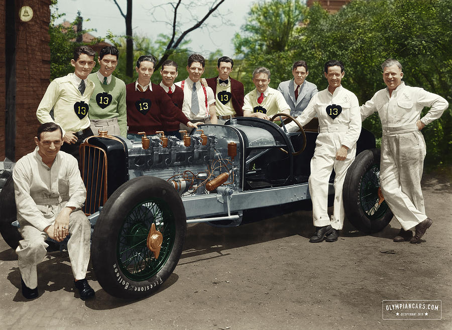1930s Duesenberg Racer Photograph by Olympian Cars