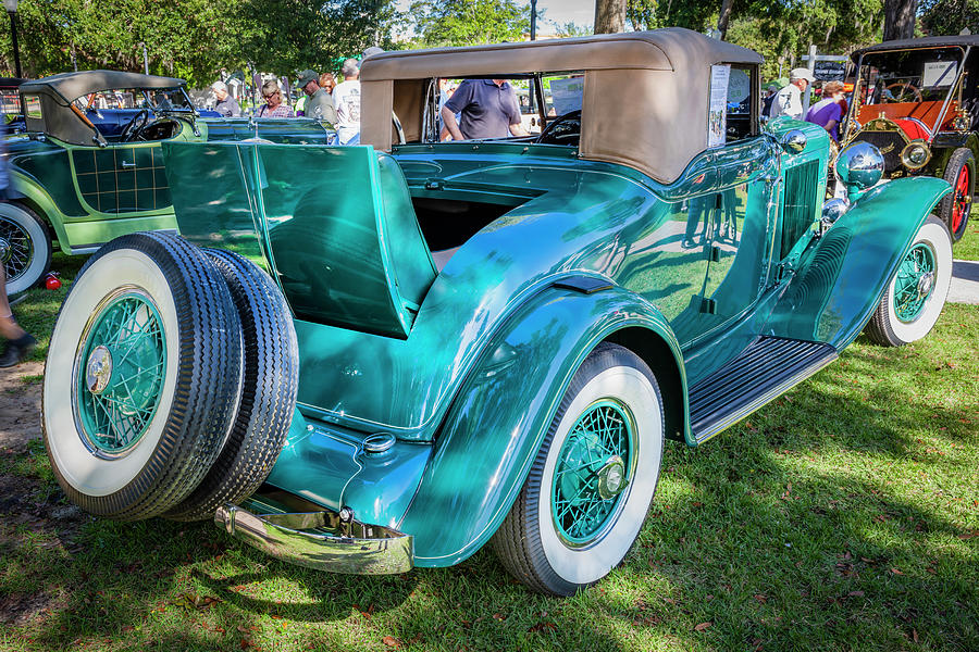1931 Auburn 8 98A Custom Convertible Coupe X101 Photograph by Rich Franco