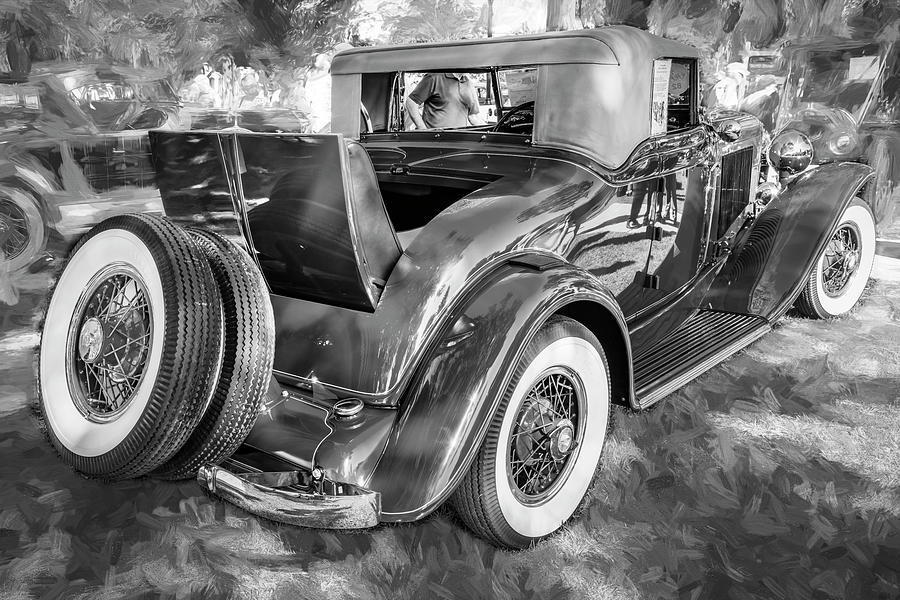 1931 Auburn 8 98A Custom Convertible Coupe X103 Photograph by Rich Franco
