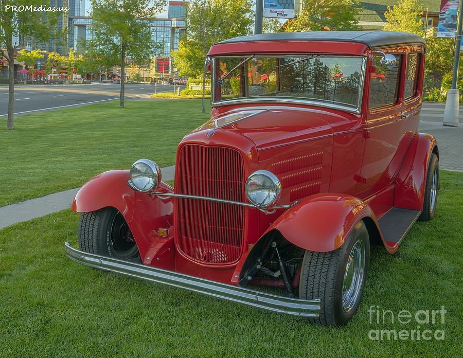 1931 Ford Model A Deluxe Tudor 2 door-2 Photograph by PROMedias US