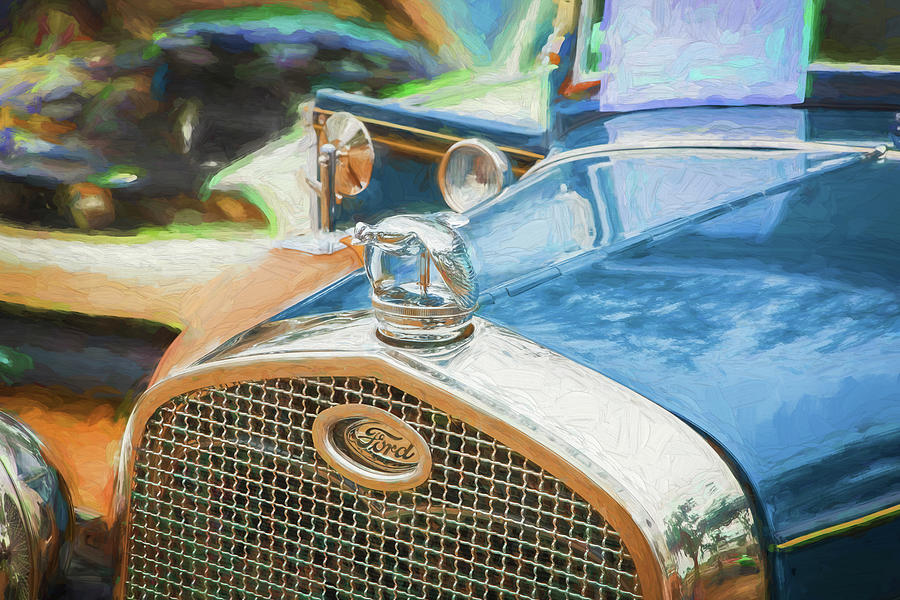1931 Ford Model A Roadster X113 Photograph by Rich Franco