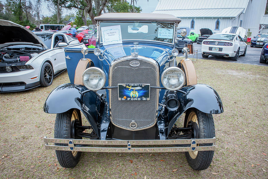 1931 Ford Model A Roadster X118 Photograph by Rich Franco
