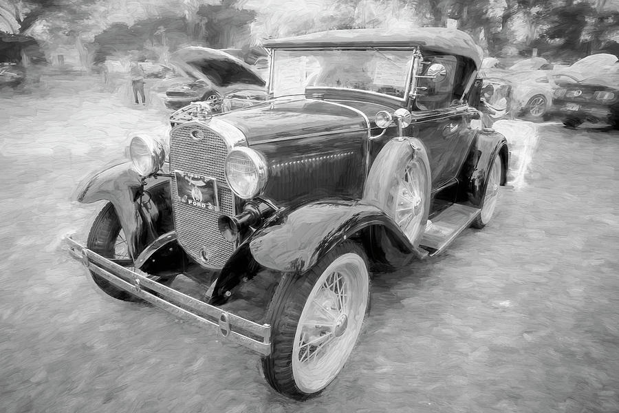 1931 Ford Model A Roadster X121 Photograph by Rich Franco