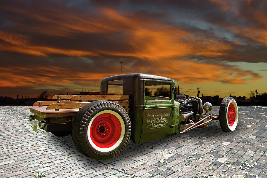 1931 Model A Ford Rat Rod Photograph By Nick Gray Fine Art America