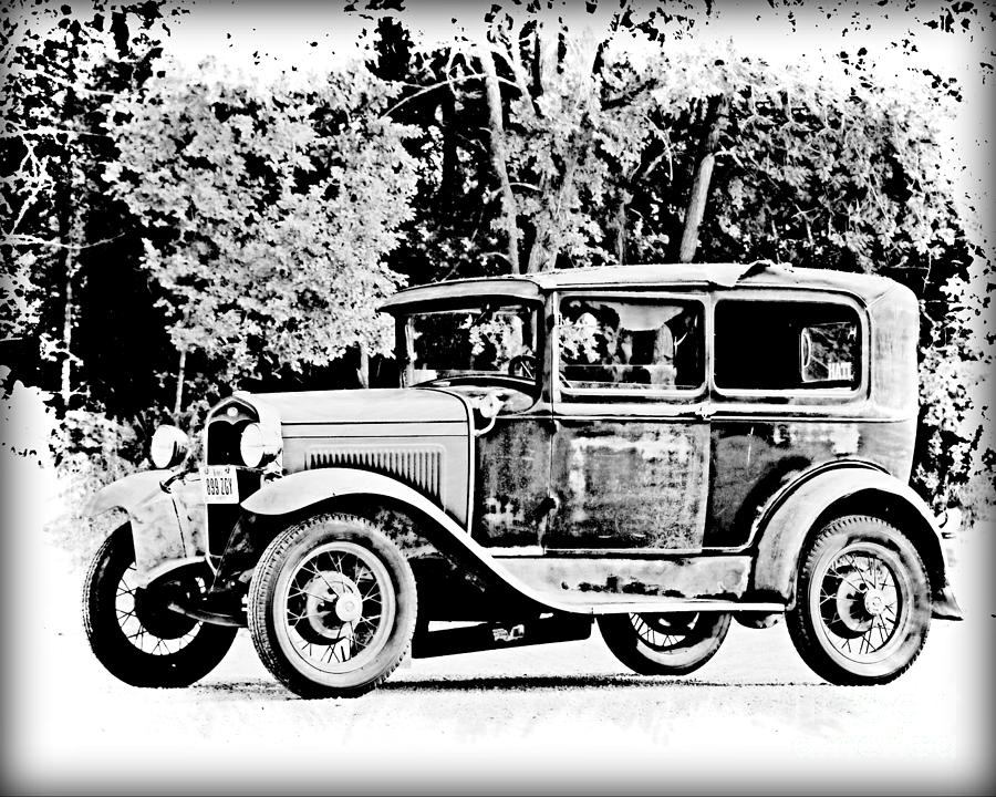 1931 Model A Photograph by Kathy M Krause