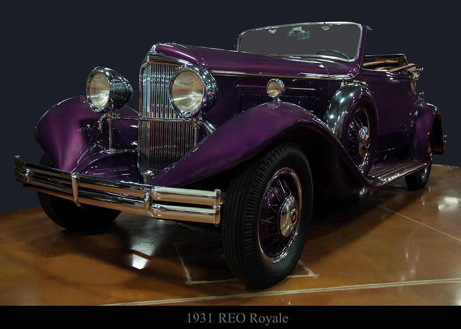 Ransom Eli Olds Photograph - 1931 REO Royale by Flees Photos