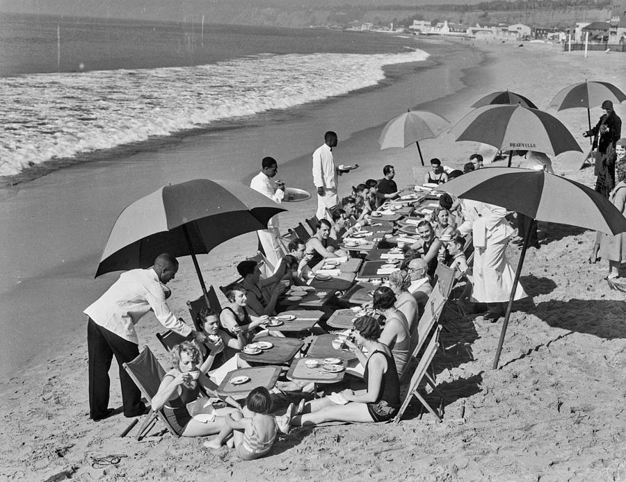 1932 Deauville Club, Santa Monica  Photograph by Kim Kent