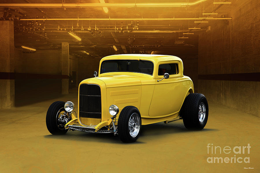 1932 Ford Chopped HiBoy Coupe Photograph by Dave Koontz