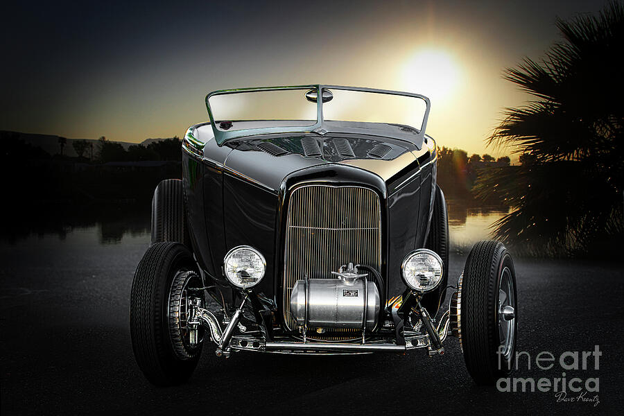 1932 Ford 'Front View' Roadster Photograph by Dave Koontz - Fine Art ...