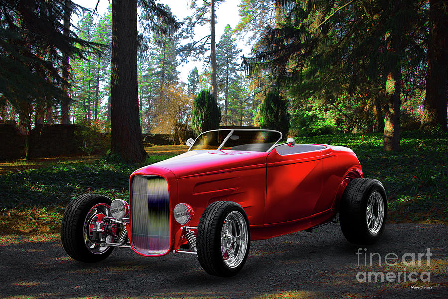 1932 Ford High End Roadster Photograph by Dave Koontz