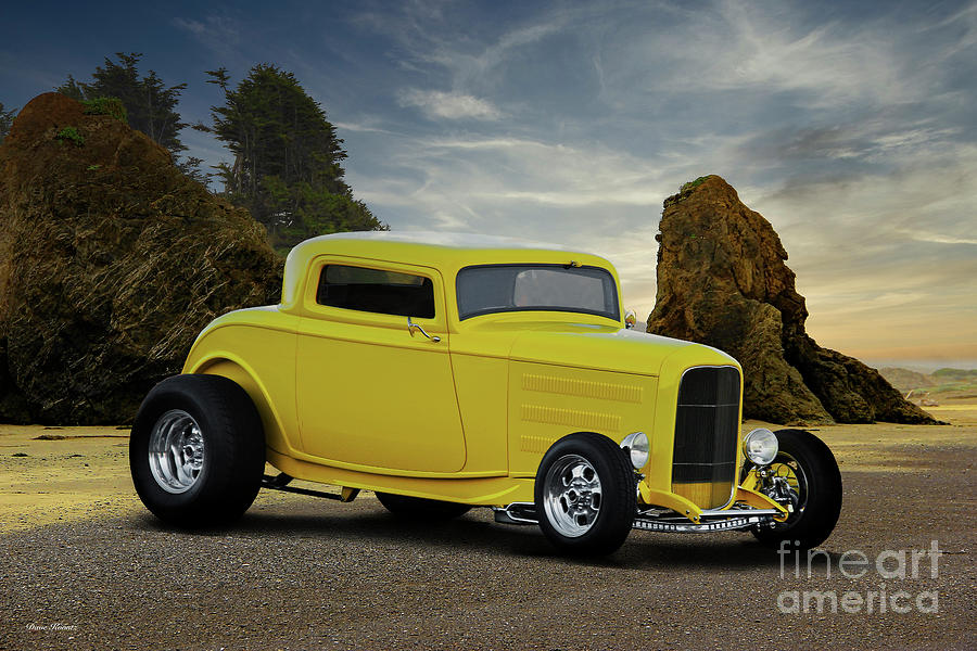 1932 Ford Hot Rod Coupe Photograph by Dave Koontz