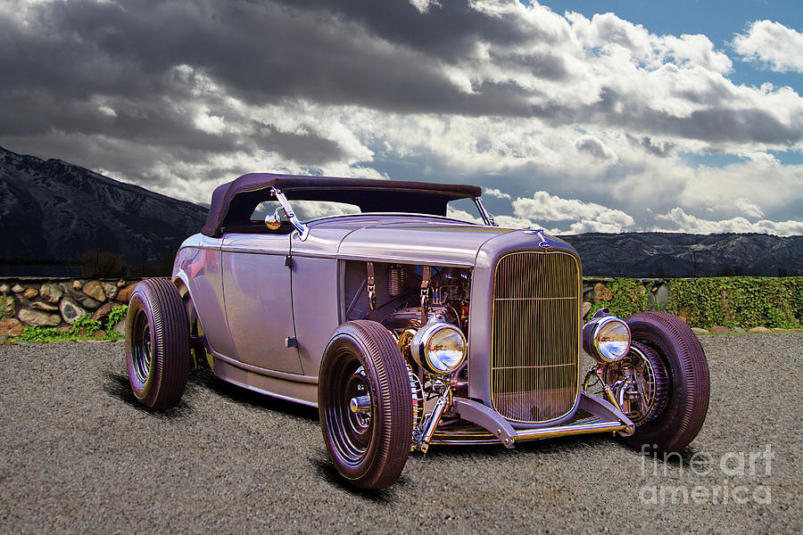 1932 Ford Hot Rod Speedster 0107 Photograph by Nick Gray - Pixels