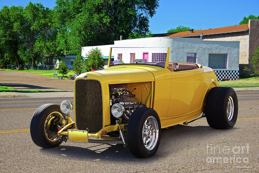 1932 Ford Route 66 Roadster Photograph by Dave Koontz