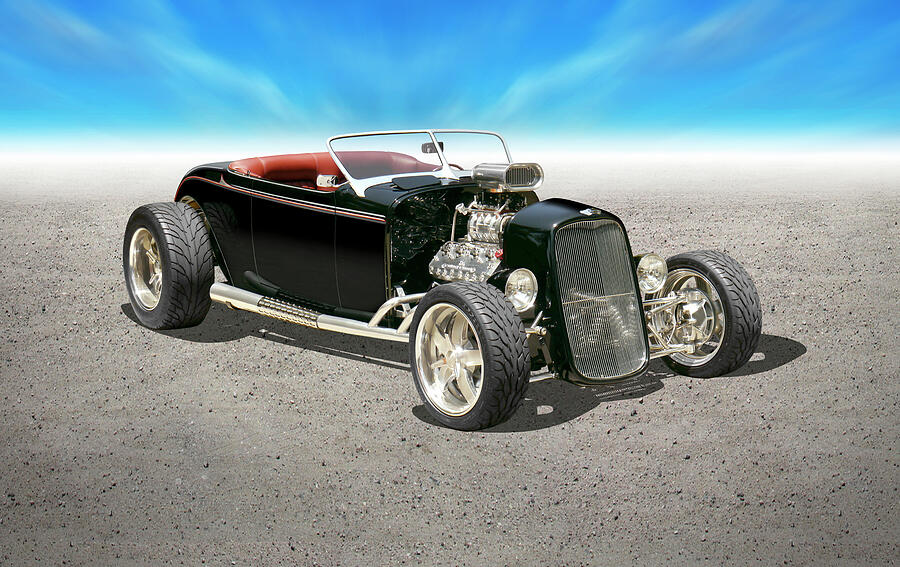 1932 Ford Street Rod Photograph by Mike McGlothlen