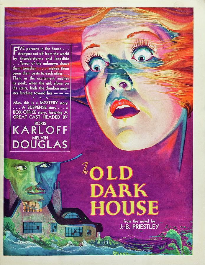 1932 - The Old Dark House Digital Art by Original Movie Poster - Fine ...